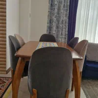 میزناهارخوری ۶نفره چوبی