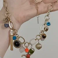 گردنبند ،چارم برند همراه سنگ سوارسکی