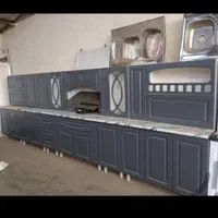 کابینت رنگ مغز پسته ای مهدی کد 994667|مصالح و تجهیزات ساختمان|رشت, جانبازان|دیوار