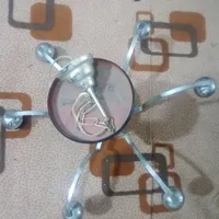 لوستر برنجی|لوستر و چراغ آویز|رباط‌کریم, |دیوار