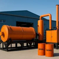 دستگاه تبدیل ضایعات به گازوئیل . پیرولیز|ماشین‌آلات صنعتی|شیراز, شهرک گلها|دیوار