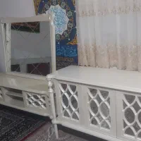 آینه و کنسول ومیز تلوزیون وبوفه|بوفه، ویترین، کنسول|رباطکریم, رباطکریم|دیوار