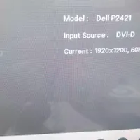 مانیتور ۲۴ اینچ ips فریم لس Dell|قطعات و لوازم جانبی رایانه|دزفول, |دیوار
