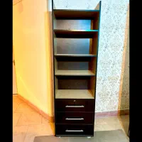 کتابخانه|کتابخانه، شلف، قفسه‌های دیواری|شیراز, زرگری|دیوار