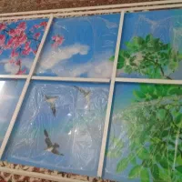 سقف کاذب طرح دار شفاف