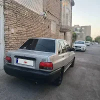 پراید نقره ای مدل 86 دوگانه دست