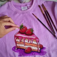 اموزش نقاشی رو لباس|خدمات آموزشی|گرگان, |دیوار