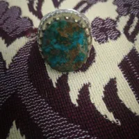 انگشتری نقره جباری کلکسیونی باسنگ فیروزه نیشابور|جواهرات|ارومیه, |دیوار