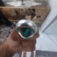 دوتا انگشتر فیروزه ودورنجف