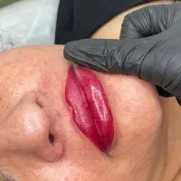 مدل تتو ابرو شیدلب بن مژه خط چشم|خدمات آرایشگری و زیبایی|فردیس, فردیس|دیوار