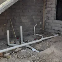 تاسیسات ساختمانی) (لوله کشی آب وفاضلاب)|خدمات پیشه و مهارت|ایذه, |دیوار