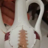 گلاب پاش عتیقه طلا کوب و ژاپنی