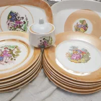 ظروف قدیمی چینی و کریستال