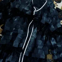 مانتو مجلسی مشکی