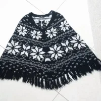 پانچ بافت و کلاه شال گردن(پانچ مناسب بارداری)|لباس|مشهد, جاهد شهر|دیوار