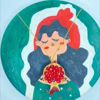 گردنبند یلدایی|بدلیجات|پاکدشت, پاکدشت (مامازند)|دیوار