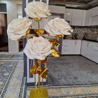 چهار شاخه بدون آباژور|گل مصنوعی|اردبیل, |دیوار