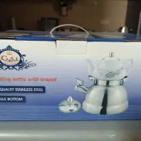 ست قوری و کتری سوتی (فوری) آکبند|قوری، کتری، قهوه‌ساز دستی|ری, حمزه‌آباد|دیوار