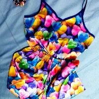 لباس خواب ساتن دامنی و سه تیکه و انواع بادی|لباس|بیرجند, |دیوار