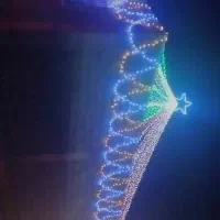 نورپردازی|ریسه و چراغ تزئینی|میناب, |دیوار