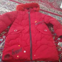 کاپشن دخترانه وپوتین چرم جنس خوب