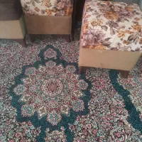 فروش یه دست مبل راحتی ۹نفره همراه با میز|مبلمان خانگی و میز عسلی|رفسنجان, |دیوار