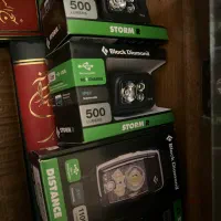 هدلامپ بلکدایموند storm 500