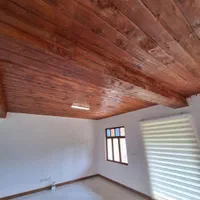 نقاشی ساختمان و چوب