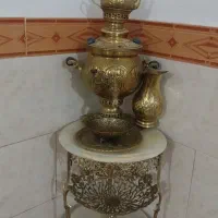 میز برنجی|صنایع دستی و سایر لوازم تزئینی|اقبالیه, |دیوار