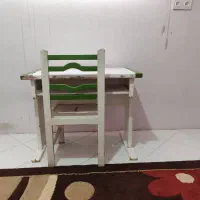 میزتحریروصندلی چوبی