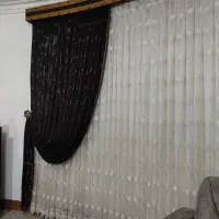 پرده هال یا پذیرایی مناسب خانه وویلا عرض۲/۵|پرده، رانر، رومیزی|قائم‌شهر, |دیوار