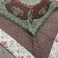 لحاف کرسی یلدا|رختخواب، بالش، پتو|زنجان, |دیوار