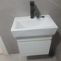 روشویی با کابین