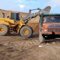 خدمات حمل ونقل خاکبرداری بارمناسب کمپرسی دهچرخ