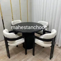 نهارخوری چوب راش|میز و صندلی غذاخوری|قم, شاه ابراهیم|دیوار