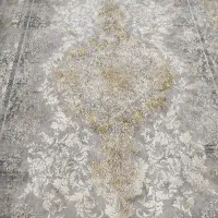 فرش کاشان. 1200 شانه ، تراکم 3600