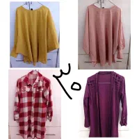 بلوز زنانه .ماکسی بلند.بلوز نخی.شال