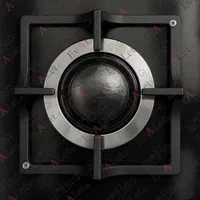 باربیکیو لعابی گازی پلوپزدار هیزم مدل L80P|اجاق گاز و لوازم برقی پختوپز|تبریز, |دیوار