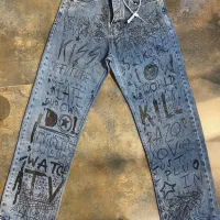 شلوار نیم بگ ترک اورجینال