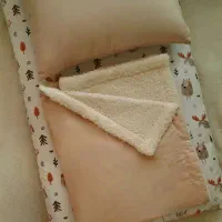 ست مسافرتی ست تشک دم دستی نوزاد پتو تدی پارچه ترک