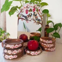 نقاشی روی آینه و پارچه|تابلو، نقاشی، عکس|تهران, امیریه|دیوار