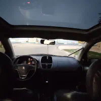 ۲۰۷تیوفایو سقف شیشه ایی فول(بدون رنگ و کم کار)|خودرو سواری و وانت|قشم, |دیوار