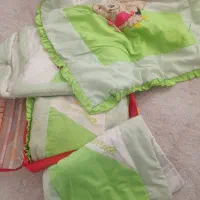 روتختی دخترانه و ست نوازدی و بالش|رختخواب، بالش، پتو|بانه, |دیوار