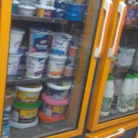 یک یخچال سه درب با موتور خارجی ایستاده سوپری|فروشگاه و مغازه|اصفهان, باغ دریاچه|دیوار