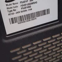 پلاسما ۴۳ اینچ سامسونگ|تلویزیون و پروژکتور|صباشهر, |دیوار