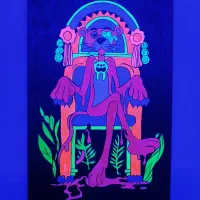 تابلو بلک لایت شبرنگ