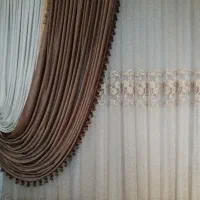 پرده تور و والان یکطرفه