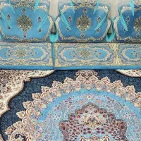 مبل عربی ۶عدد پشتی و ۳عدد تشک