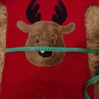 سرهمی قرمز کریسمس با کلاه