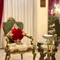 مبلمان و نهار خوری مبل استیل سلطنتی فرانسوی ( نو|مبلمان خانگی و میز عسلی|تهران, اقدسیه|دیوار